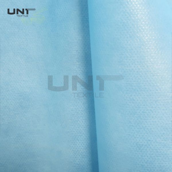 100% PP Polypropylene Non Woven Fabric Interlining Laminated PE Film for Isolation Gowns Chinese Hot-selling