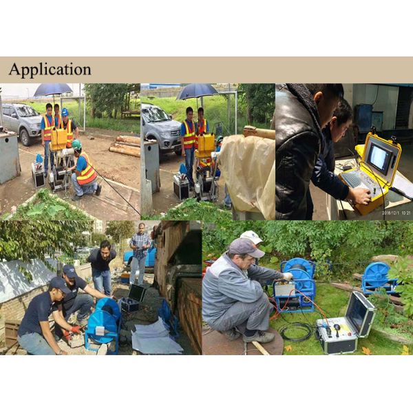 83mm Panoramic Hd Camera Underground Water Detection Services Television