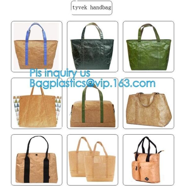 Dupont Tyvek PU coated shopping bag PU coated Tyvek bag PU coated tyvek eco bag,Tote Bag Cotton With Logo Printing Tyvek