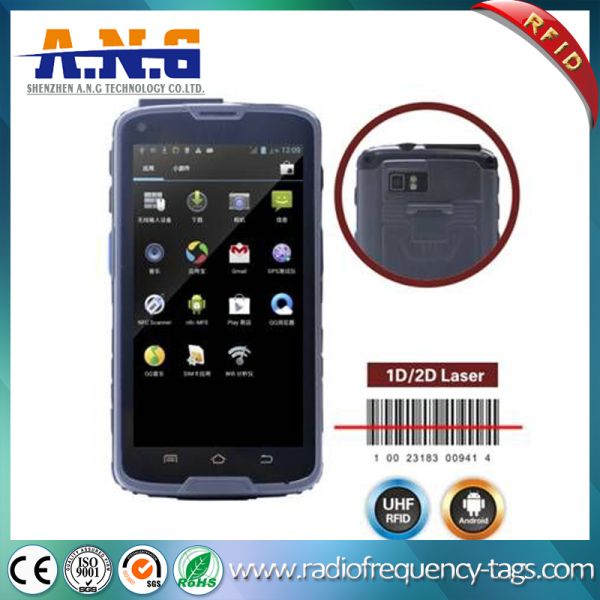 Android 5.1 OS RFID reader C5S Industrial Grade Handheld Smart Phone PDA