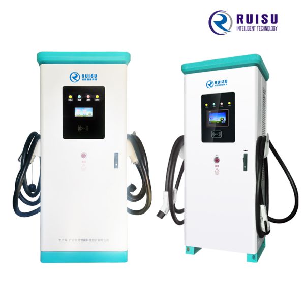 Dual Gun Intelligent DC EV Charging Stations 240KW CCS For Electric Vehicle