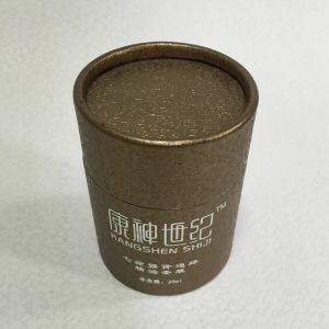 ODM Compostable Paper Packaging , Silkscreen Paper Deodorant Containers