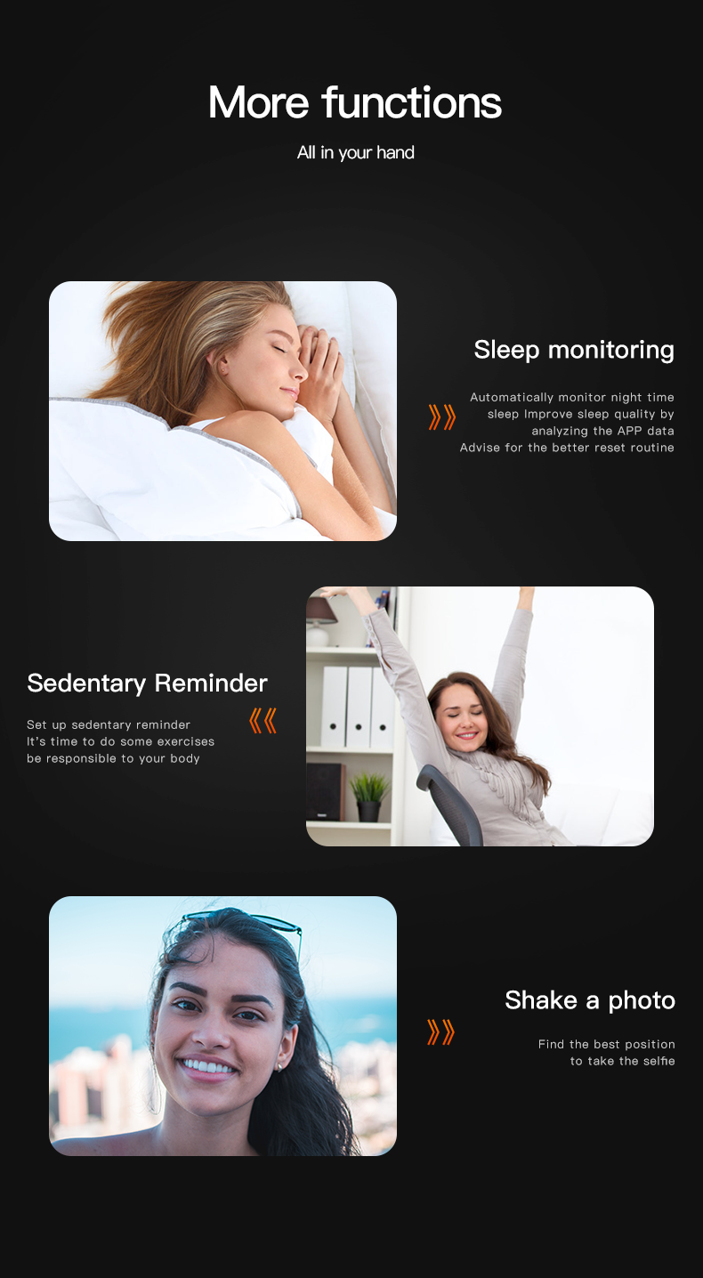 W8 Smart Watch IP67 Waterproof sleep analysis mobile positioning Exercise Walking Machine for Xiaomi