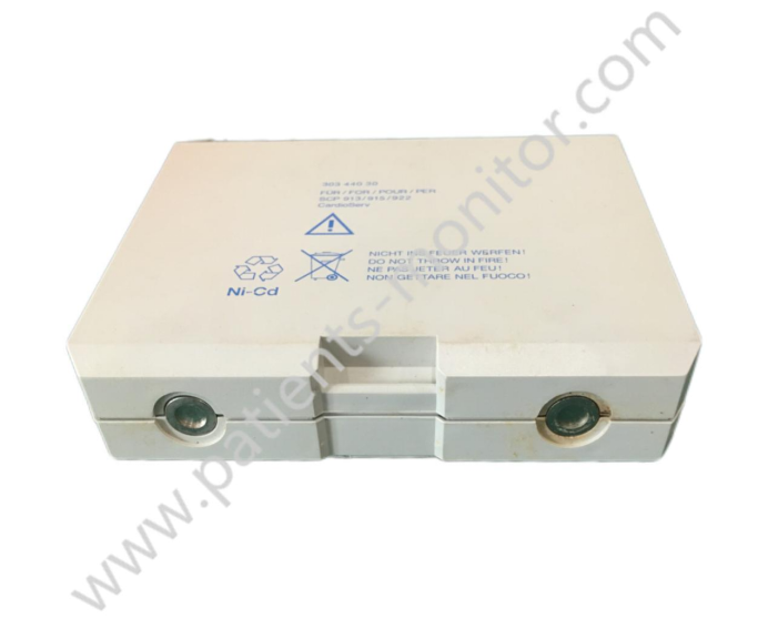 GE Marquette CardioServ Defibrillator Battery REF 30344030 Ni-Cd Battery 12V 1200mAh