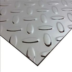 China 304 316 MS Checkered Sheet ASTM Embossed Stainless Steel Plate wholesale