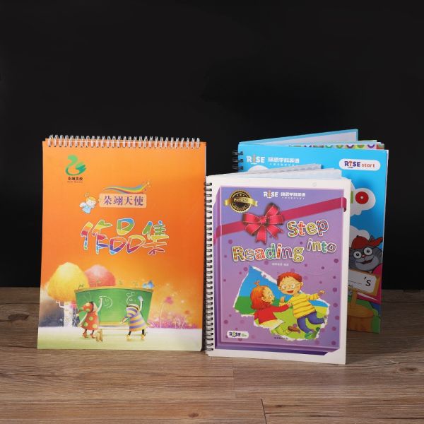 Paperback Custom Printing Books Kindergarten Handwriting Book Offset Printing For Publishers
