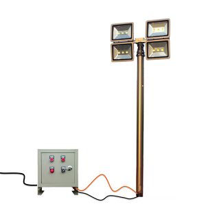 China 6m Mast Lighting Tower System with 600W LED Lamps wholesale