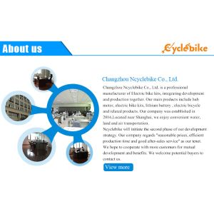 Changzhou Ncyclebike Co., Ltd