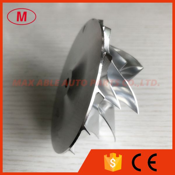 TD05H reverse 60.27/82.32mm 7+7 blades slim blade turbo milling/aluminum 2618/billet compressor wheel