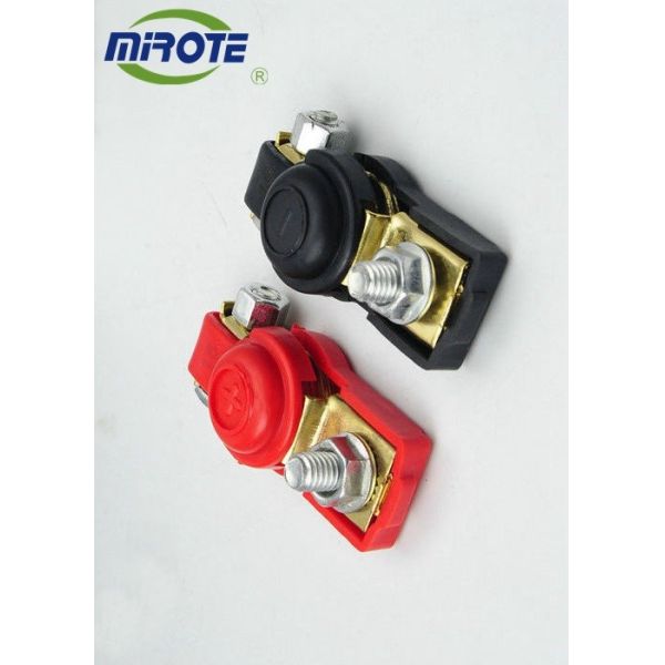 Gender Small Battery Clamps , Car Battery Cable Clamps With Lacquer