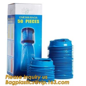 China China custom medical disposable emesis vomit bags,disposible 1000ML cheap Emesis 1500ml Plastic Vomit Bags bagease packa on sale