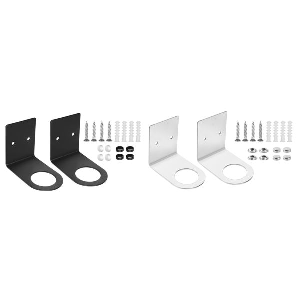 Wall Mounted Soap Bottle Dispenser Holder Single Tier Hanging Rack for Hand Pump Bottles