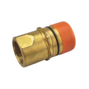 China 1-1/4" Thread Locked Brass Hydraulic Quick Connect Fittings wholesale