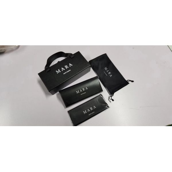 2024 new soft spectacles cases sets with gift box pouch and lens cleaning cloth