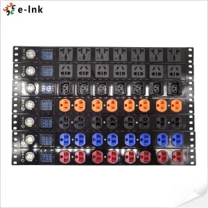 China 265VAC 2800W 19 Inch 1U Power Distribution Unit OLED Display wholesale