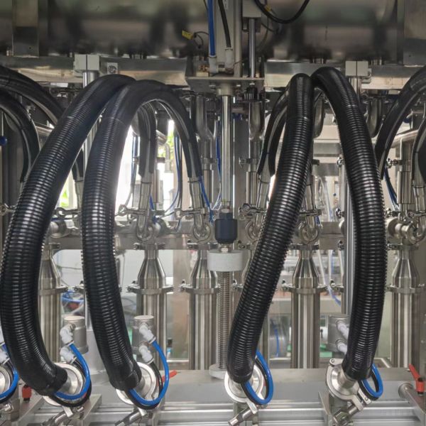 Npack Plastic Packaging Material 100-5000ml Liquid Laundry Detergent Bottle Filling Machine