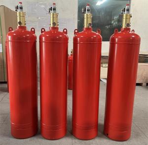 China Computer Room Fire Extinguisher FM200 Gas Cylinder 5.6MPa wholesale