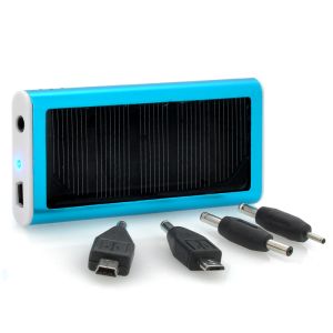 3000mAh portable solar power bank for mobile phone