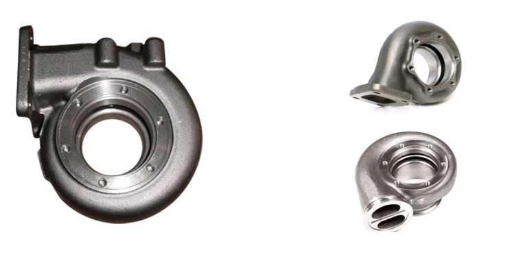 Steel Precision Investment Castings Turbine Housing Turbine Volute