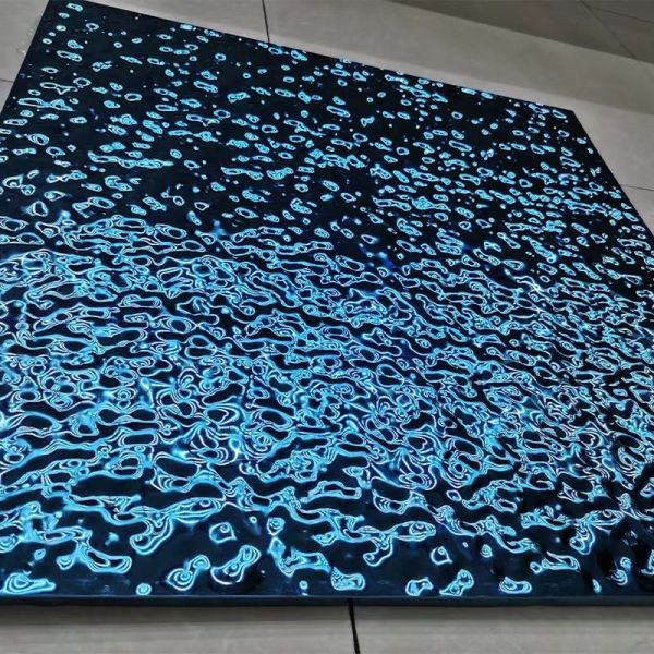 Small Stainless Steel Water Ripple Sheet