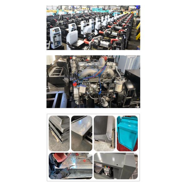 4 Cylinders 50KVA Sound Proof Diesel Generator