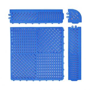 China 30x30 Anti Slip PVC Floor Mat Spas Verandas Interlocking Plastic Floor Tiles wholesale