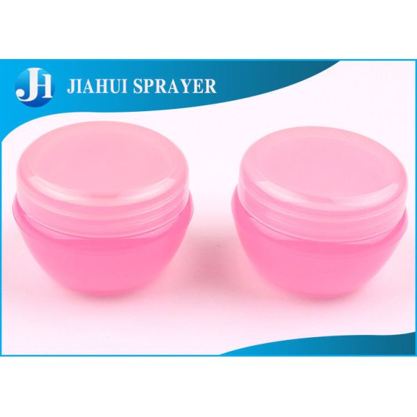 Non - Toxic Plastic Cream Jars Refillable Tiny Surface With Capacity 5g 10g 20g 30g