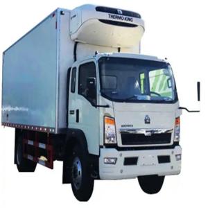 China Fully Enclosed Structure SINOTRUK  HOWO 6X4 Food Refrigerator Freezer Truck Lorry Truck Freezing Temp -18℃ To 5℃ wholesale