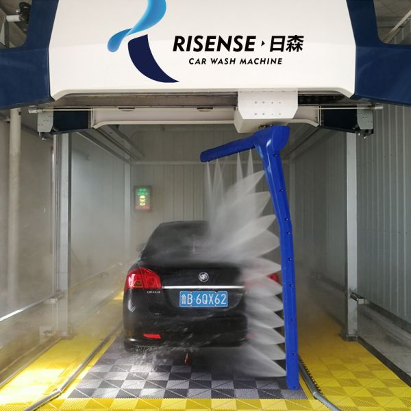 3300x1100x1000mm High Pressure Water Car Wash Machine with Full Touchless System by Risense