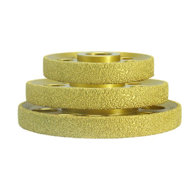 110mm Golden Metal Steel Grinding Wheel Matrix Thickness 30mm