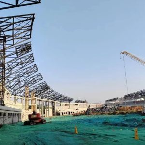 China High Rise Long Span Steel Structure Gymnasium Prefabricated Customized wholesale