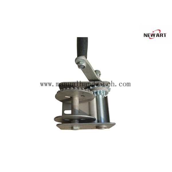 1800 Lbs Professional Manual Hand Winch Stainless Steel Brake Hand Winch Marine Grade