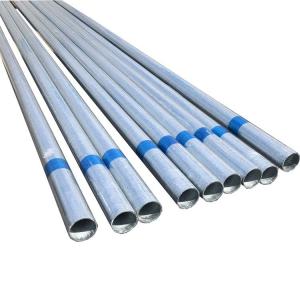 China 20*20 Galvanized Round Steel Pipe API J55 For Fire Fighting Engineering on sale