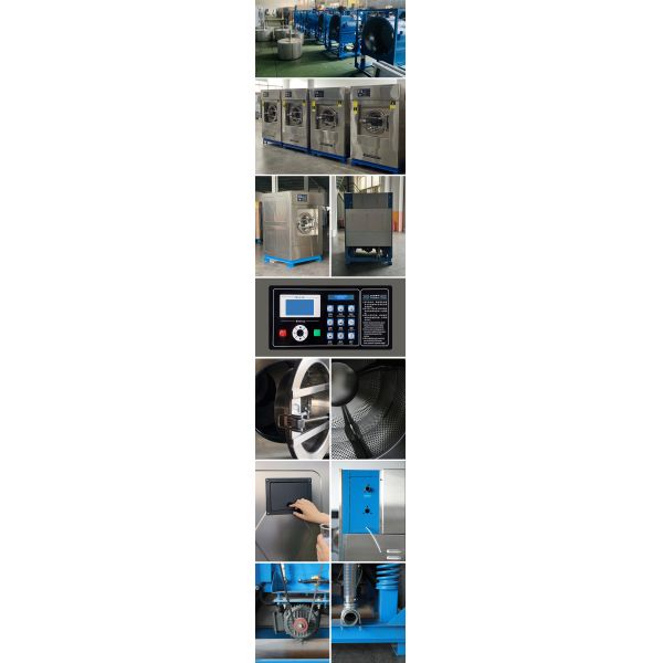 Smart Multi-Functional Laundry Machine for Commercial and Industrial Use