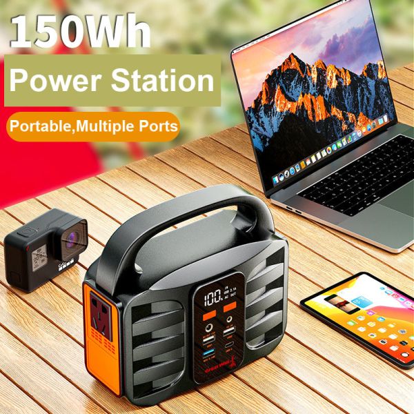 Outdoor Portable Power Charger Station 150W 39000mAh Camping Power Supply
