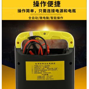 Lead Acid 10AH 200AH Intelligent Car Battery Charger