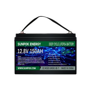 Lightweight LiFePo4 12V 100Ah Deep Cycle Lithium Battery For RV With Bluetooth