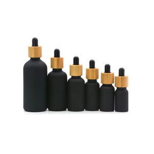 China 100ml Amber Essential Oil Bottle With Dropper on sale