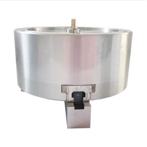 Through Hole Lathe Machine Tube Chuck , Pneumatic 3 Jaw Chuck