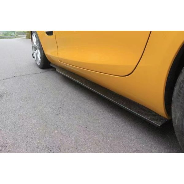 For Mercedes AMG GT Carbon Fiber Body Kit AMG GT Carbon Fiber Front Lip Diffuser Spoiler