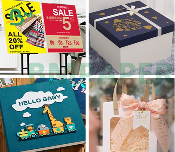 700 x 1000mm 500micron 600micron White GC1 HB Stiff Board For Gift Box