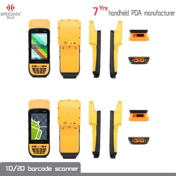 Wireless Handheld UHF Reader 1Ghz 5MP Camera Orange Windows / Android