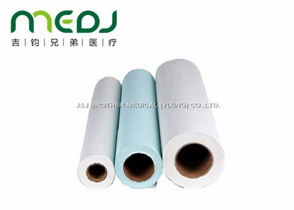 Quality Hygienic Medical Disposable Bed Sheets Roll MJJC02-01 With Crepe Paper for sale
