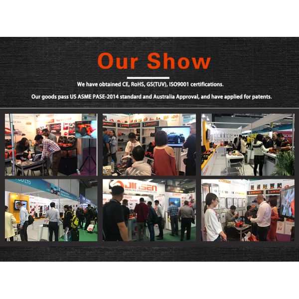 12v Portable Hydraulic Floor Jack 10t Fast Lifting with lithium battery