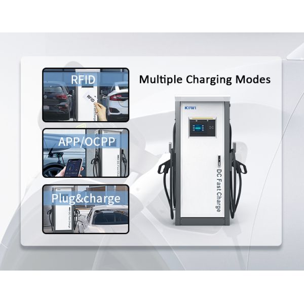 60KW 120KW DC EV Car Charger Ocpp 1.6J CE Tuv IP54 EV Charging Station for Electric Cars