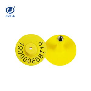 China Em4305 Electronic Ear Tag 134.2khz Animal Pig Tag Cattle Tag Peur wholesale