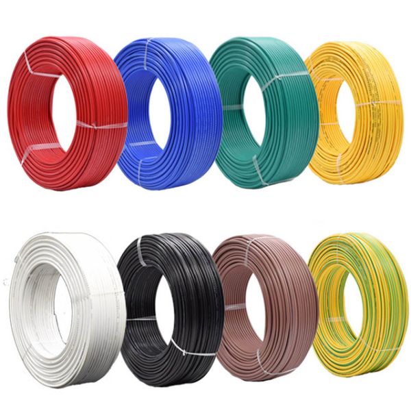 H07V-U NYA single core PVC insulated non-sheathed BV building electrical wire and cable