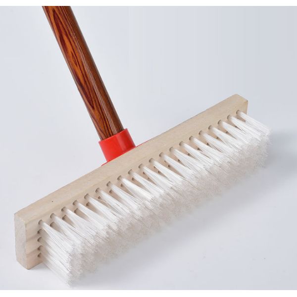 Wooden Handle Nylon Floor Brush Floor Cleaning Bathroom Kitchen Carpet Cleaning Brush