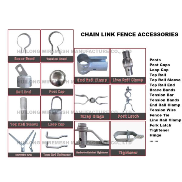 60x60mm 3.5mm Heavy Galvanized Chain Link Fence for Residential Use