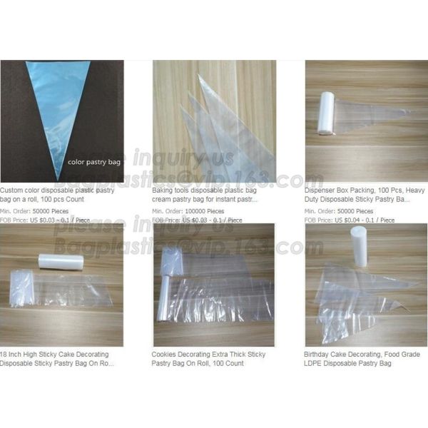 Pastry Disposable Bags Virgin LDPE Pastry Bag/Piping Pastry Bag Baking Decoratin Bags, Cake Cream, Decorating, Pastry Ba
